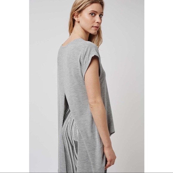 Topshop Tops - Topshop Split Back Tee